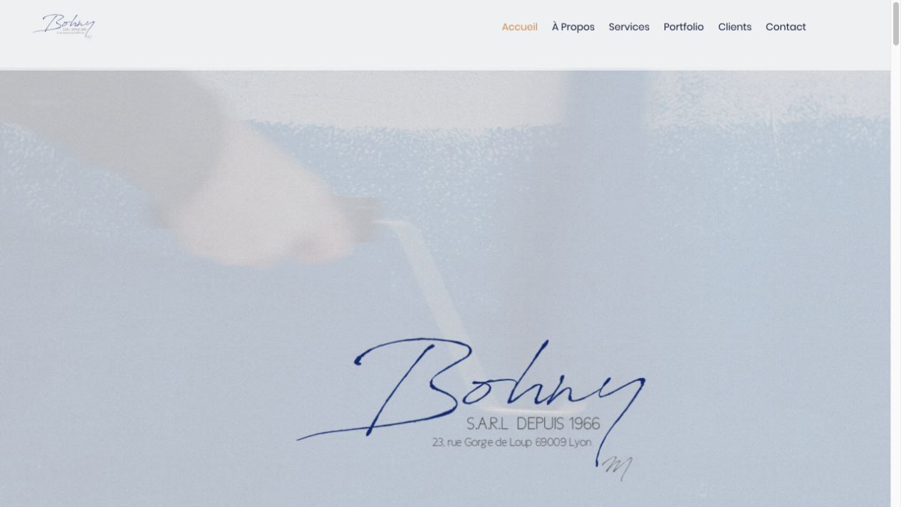 Capture du site de Bohny